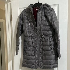 Kenneth Cole New York Gray Puffer Jacket